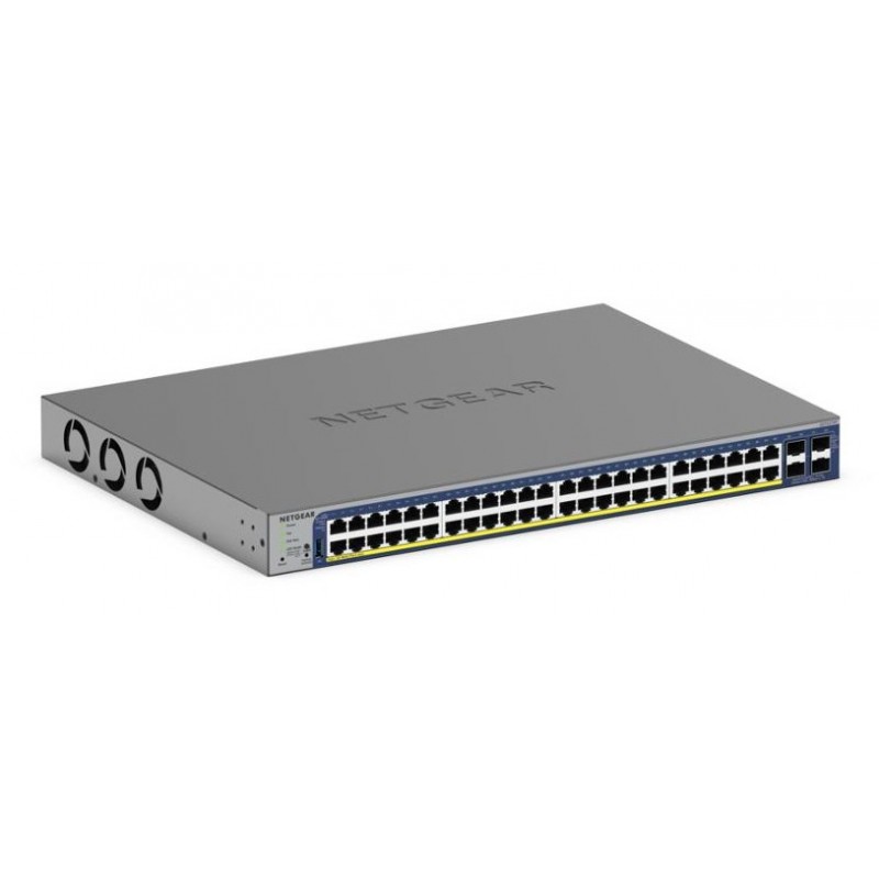 NETGEAR 52-Port PoE Gigabit 10G Stackable Smart Switch (GS752TXP)