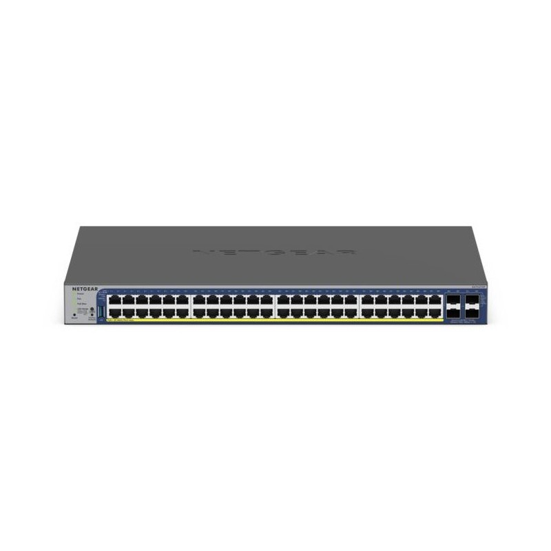 NETGEAR 52-Port PoE Gigabit 10G Stackable Smart Switch (GS752TXP)