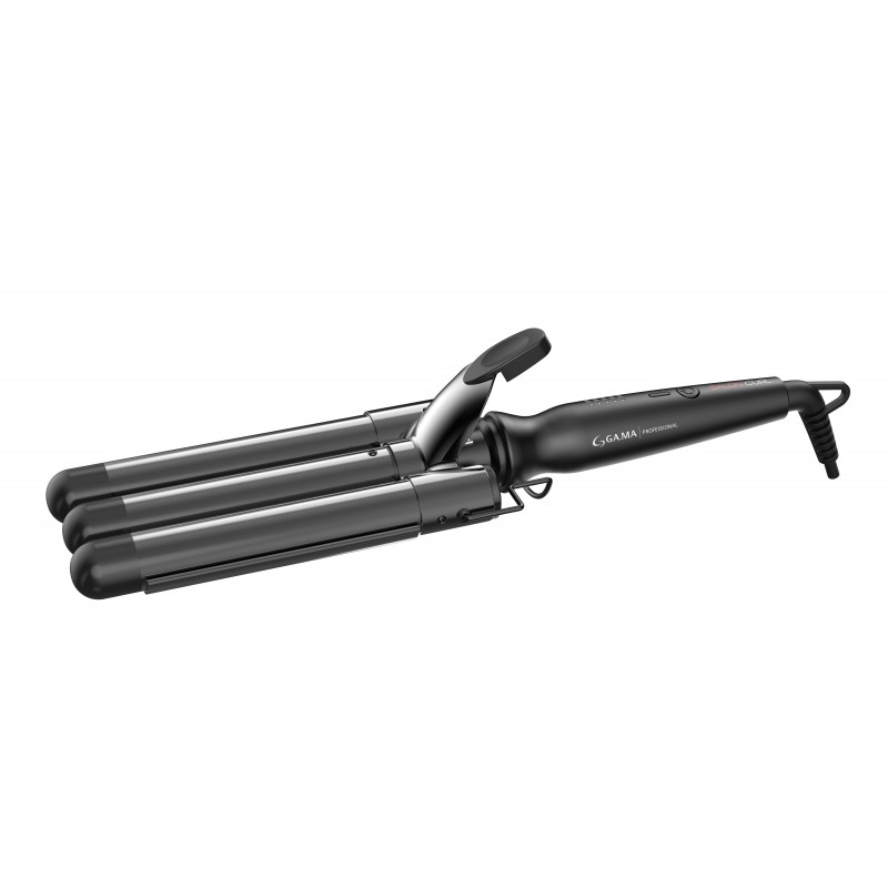 GA.MA Triferro Salon Curl Curling wand Warm Black 95 W 3 m