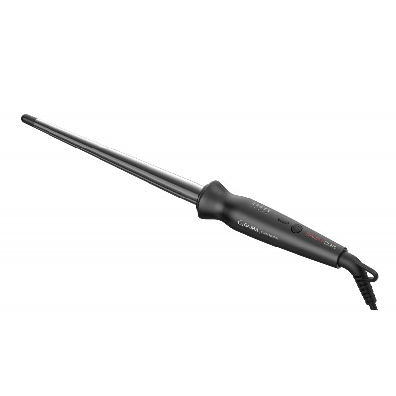 GA.MA Conic Curling wand Warm Black 30 W 3 m