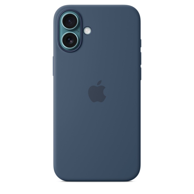 Apple Funda de silicona con MagSafe para el iPhone 16 Plus - Azul denim