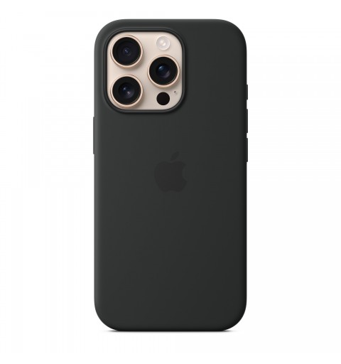 Apple Coque en silicone avec MagSafe pour iPhone 16 Pro - Noir