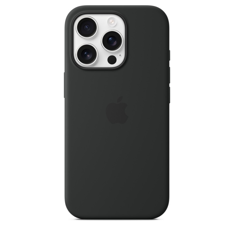 Apple Coque en silicone avec MagSafe pour iPhone 16 Pro - Noir