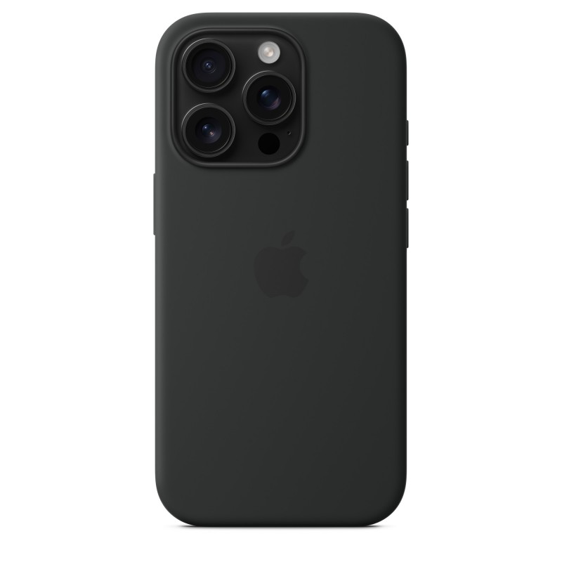 Apple Funda de silicona con MagSafe para el iPhone 16 Pro - Negro