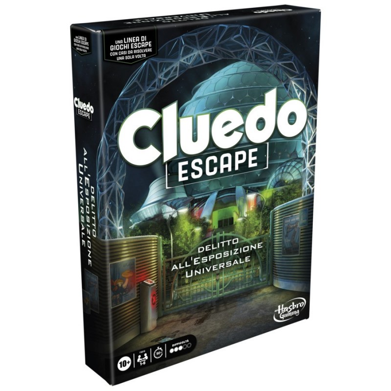 Cluedo Clue Escape The World’s Fair Board Game, 1-Time Solve Escape Room Mystery Games