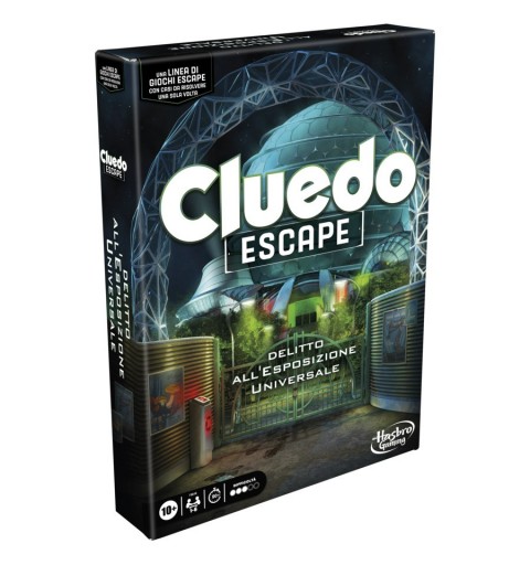 Cluedo Clue Escape The World’s Fair Board Game, 1-Time Solve Escape Room Mystery Games