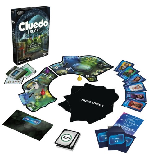 Cluedo Clue Escape The World’s Fair Board Game, 1-Time Solve Escape Room Mystery Games