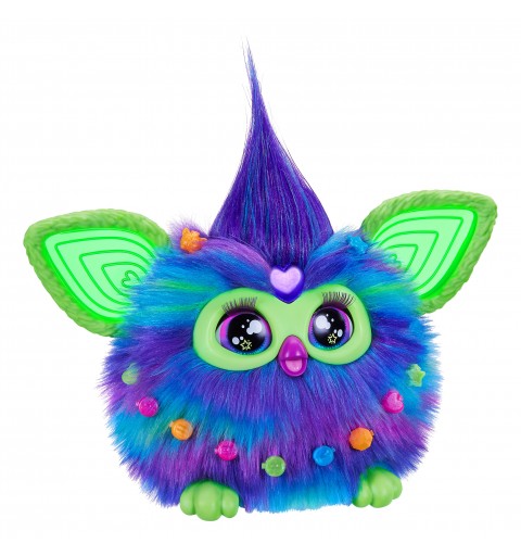 Furby Aurora Furborealis, si illumina al buio, giocattolo di peluche interattivo