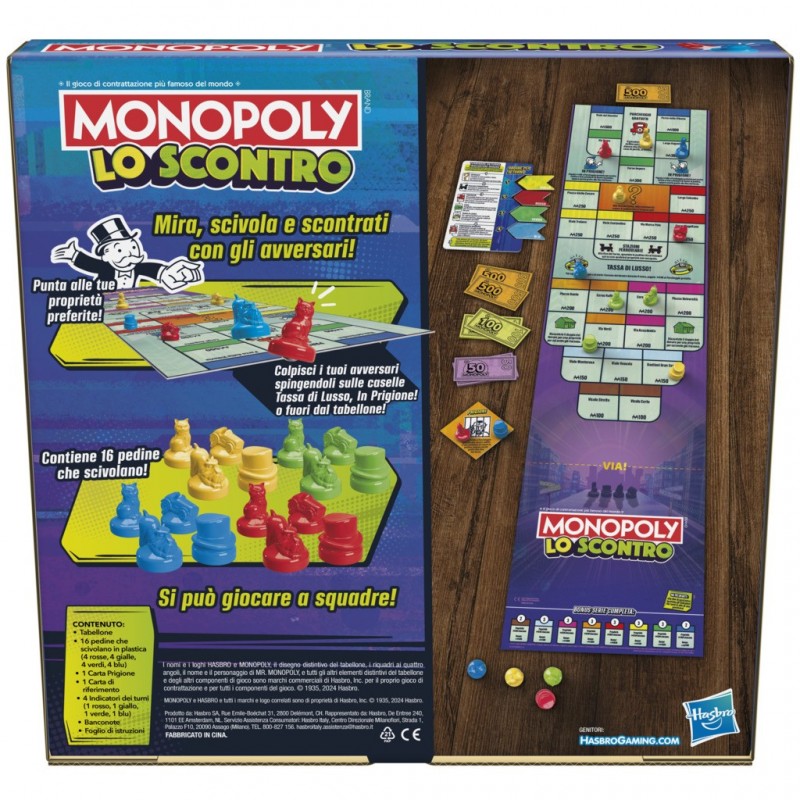 Monopoly Knockout 20 min Jeu de société Simulation économique