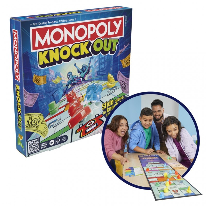 Monopoly Knockout 20 min Brettspiel Wirtschaftliche Simulation