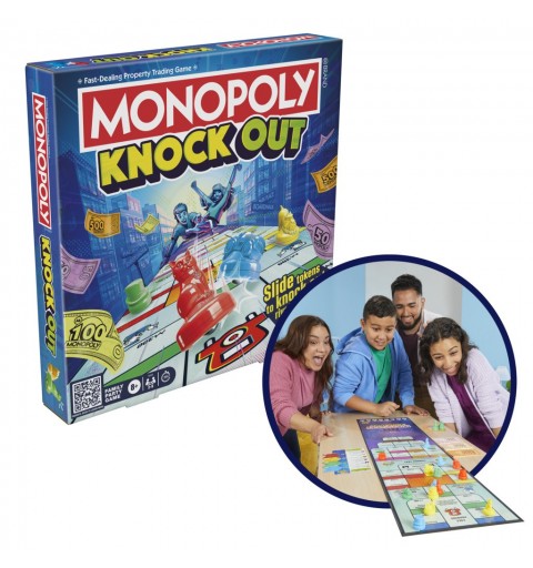 Monopoly Knockout 20 min Brettspiel Wirtschaftliche Simulation