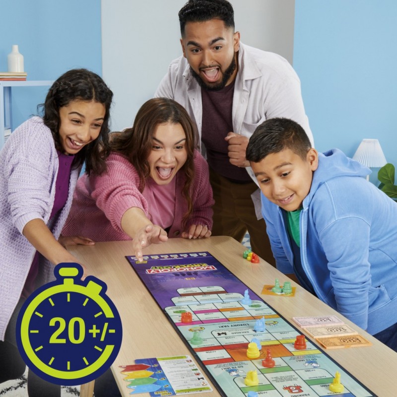 Monopoly Knockout 20 min Juego de mesa Simulación económica