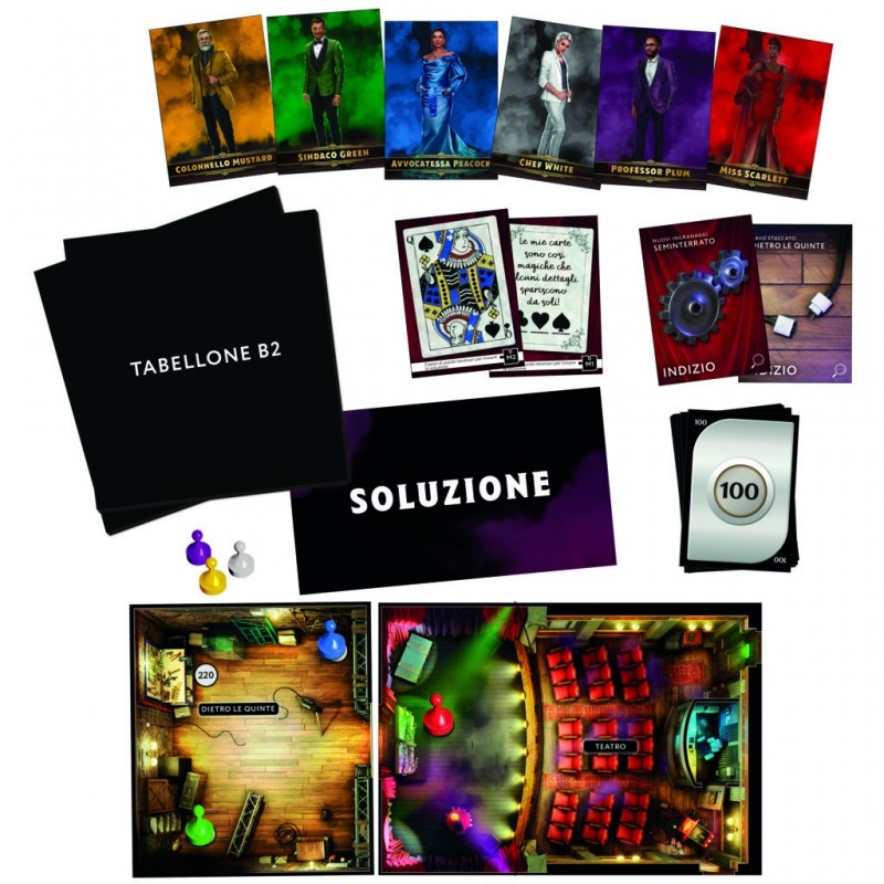 Cluedo Escape The Illusionist's Club Brettspiel Flucht