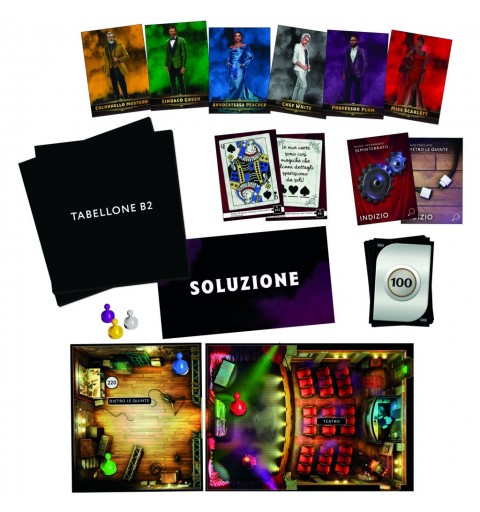 Cluedo Escape The Illusionist's Club Brettspiel Flucht