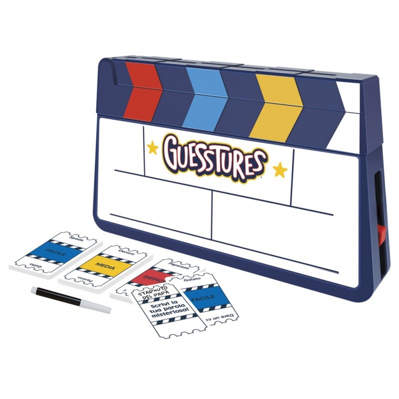 Hasbro Gaming Guesstures 15 min Kartenspiel Party