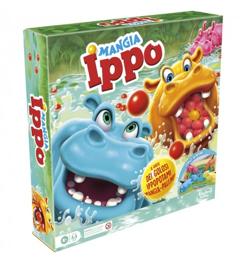 Hasbro Gaming Hungry Hungry Hippos Brettspiel Party