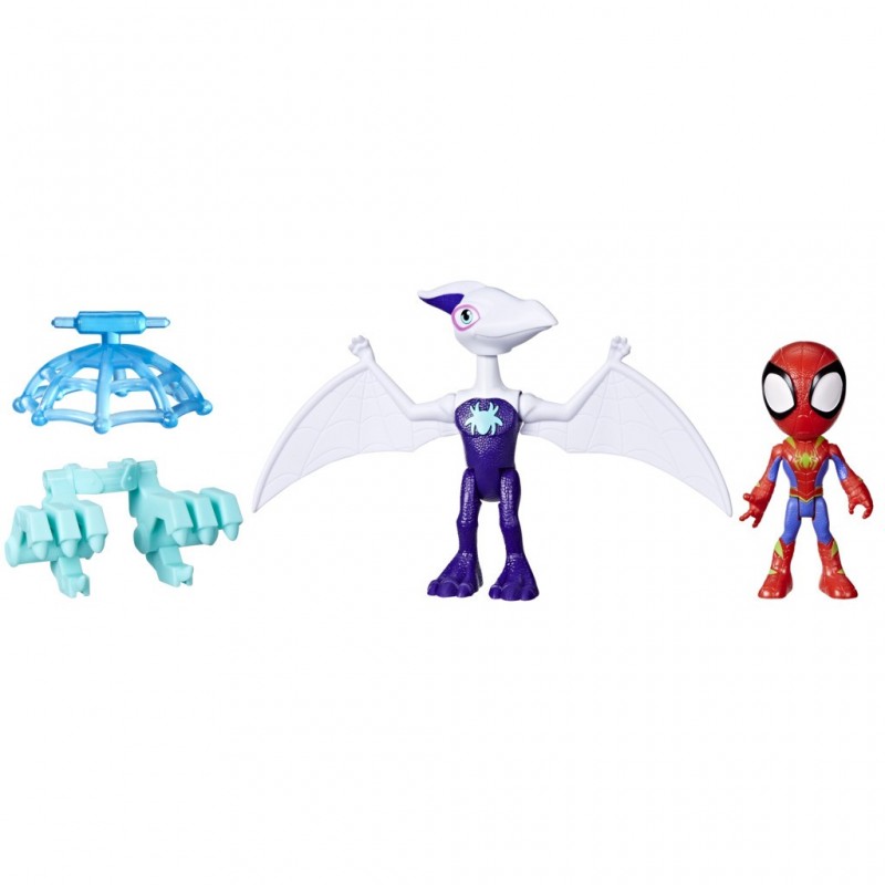 Marvel Spidey e I Suoi Fantastici Amici, Dino-Webs Personaggio e Accessori, Ghostasaurus e Spidey