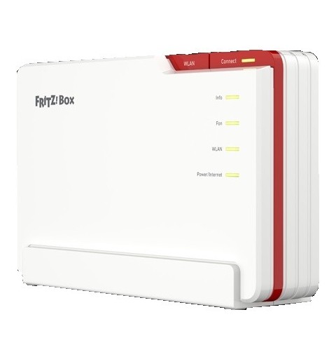 FRITZ!Box 5690 Pro routeur sans fil Gigabit Ethernet Tri-bande (2,4 GHz 5 GHz 5 GHz) Blanc