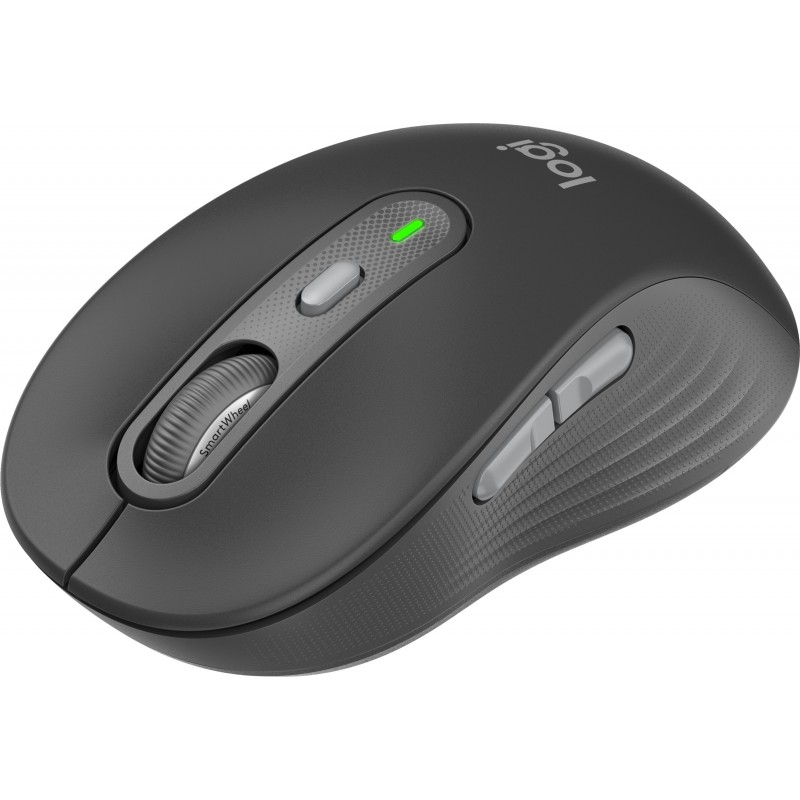 Logitech MK950 Signature Slim keyboard Mouse included Office RF Wireless + Bluetooth QWERTY Italian Graphite