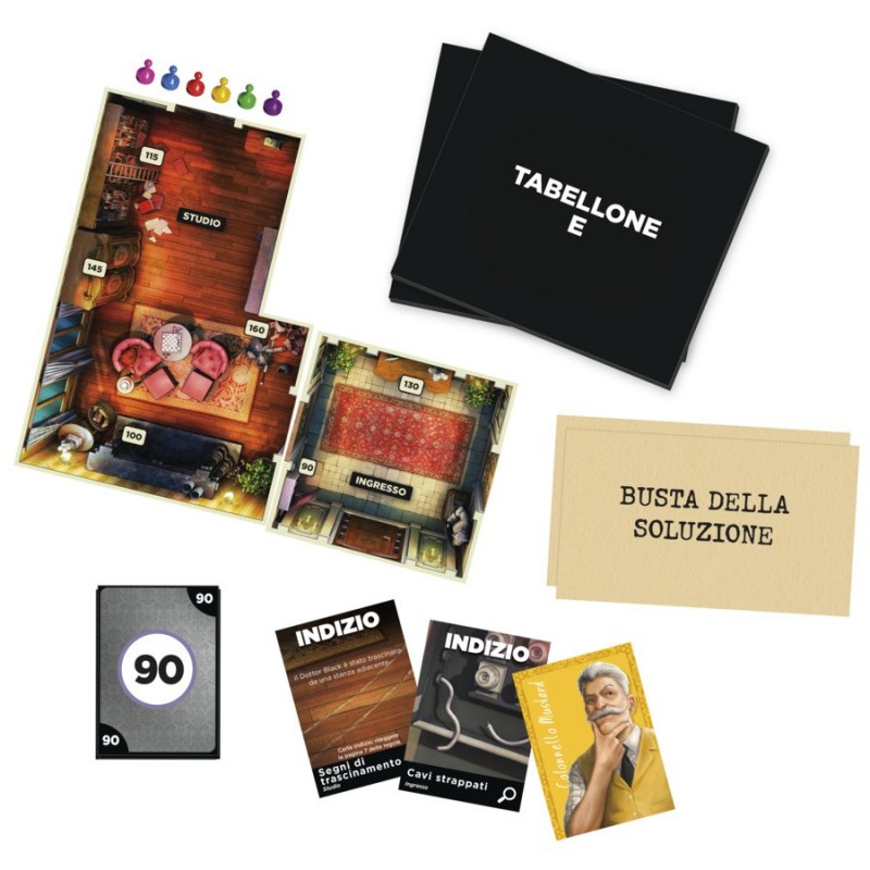 Cluedo Escape Jeu de société Détective