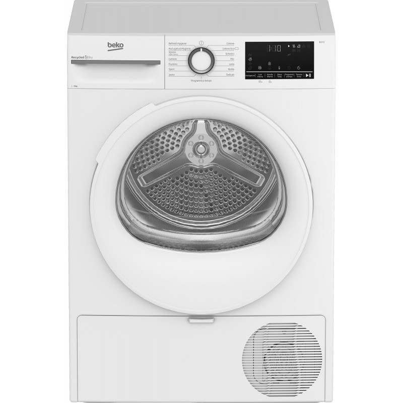 Beko BMT491WI Wäschetrockner Freistehend Frontlader 9 kg A+++ Weiß