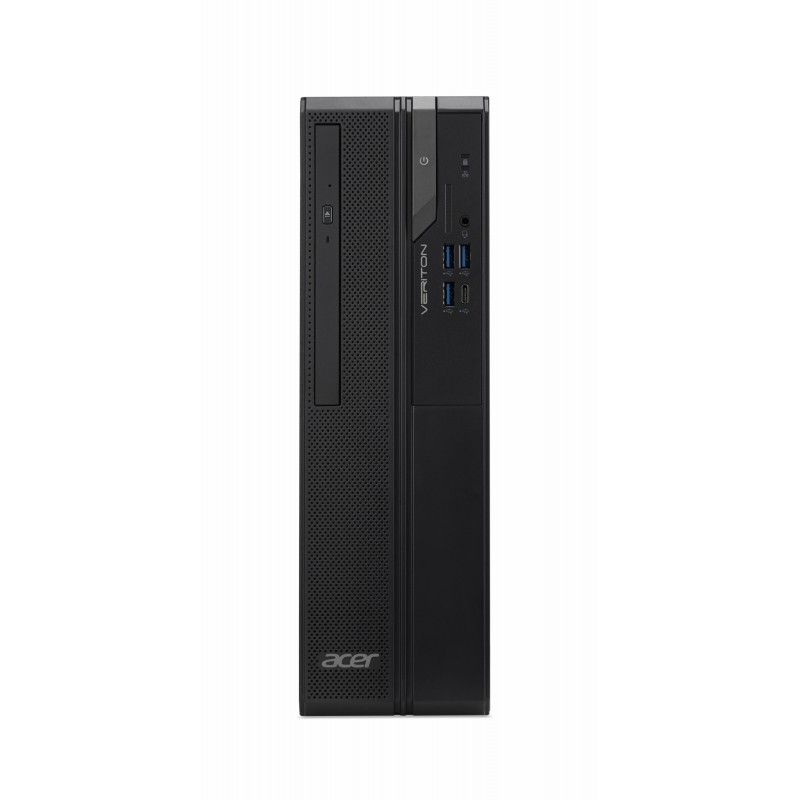 Acer Veriton X X2715G Intel® Core™ i3 i3-13100 8 GB DDR5-SDRAM 512 GB SSD Windows 11 Pro Desktop PC Black