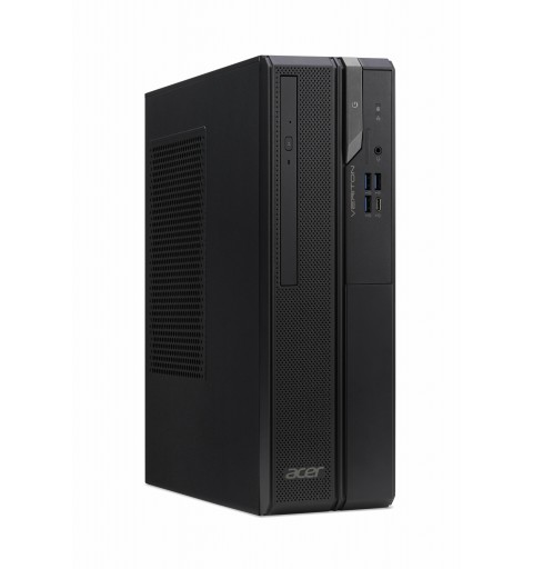 Acer Veriton X X2715G Intel® Core™ i3 i3-13100 8 GB DDR5-SDRAM 512 GB SSD Windows 11 Pro Desktop PC Black