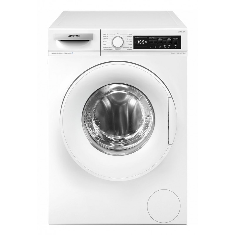 Smeg LB2T92ASIT machine à laver Charge avant 9 kg Blanc