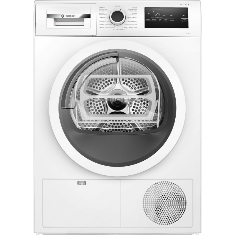 Bosch Serie 4 WTH85V17II tumble dryer Freestanding Front-load 7 kg A++ White