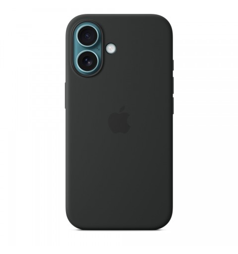 Apple Coque en silicone avec MagSafe pour iPhone 16 - Noir