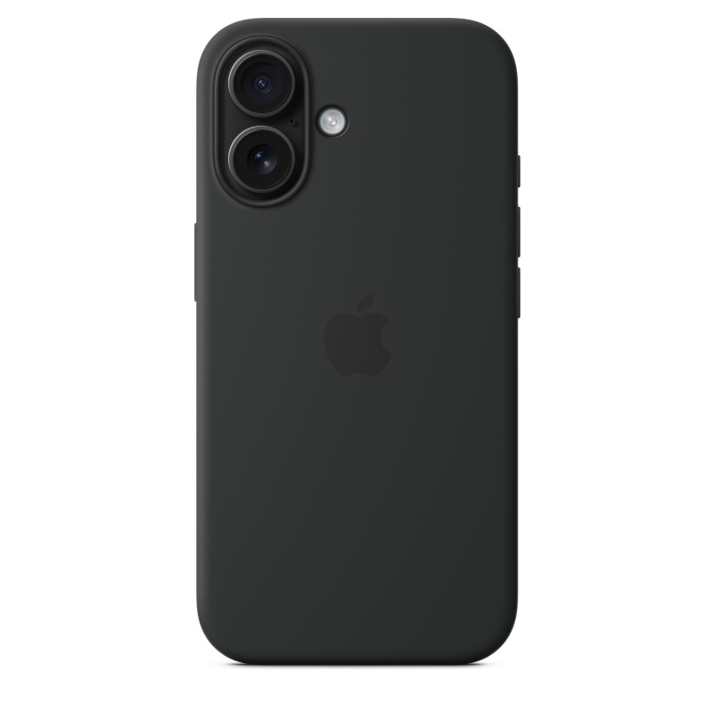 Apple Coque en silicone avec MagSafe pour iPhone 16 - Noir