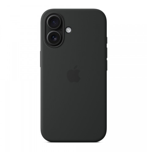 Apple Coque en silicone avec MagSafe pour iPhone 16 - Noir