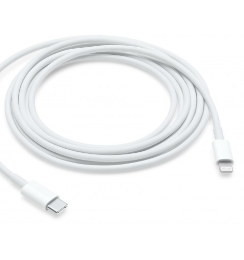 Apple MW2R3ZM A cable de conector Lightning 2 m Blanco