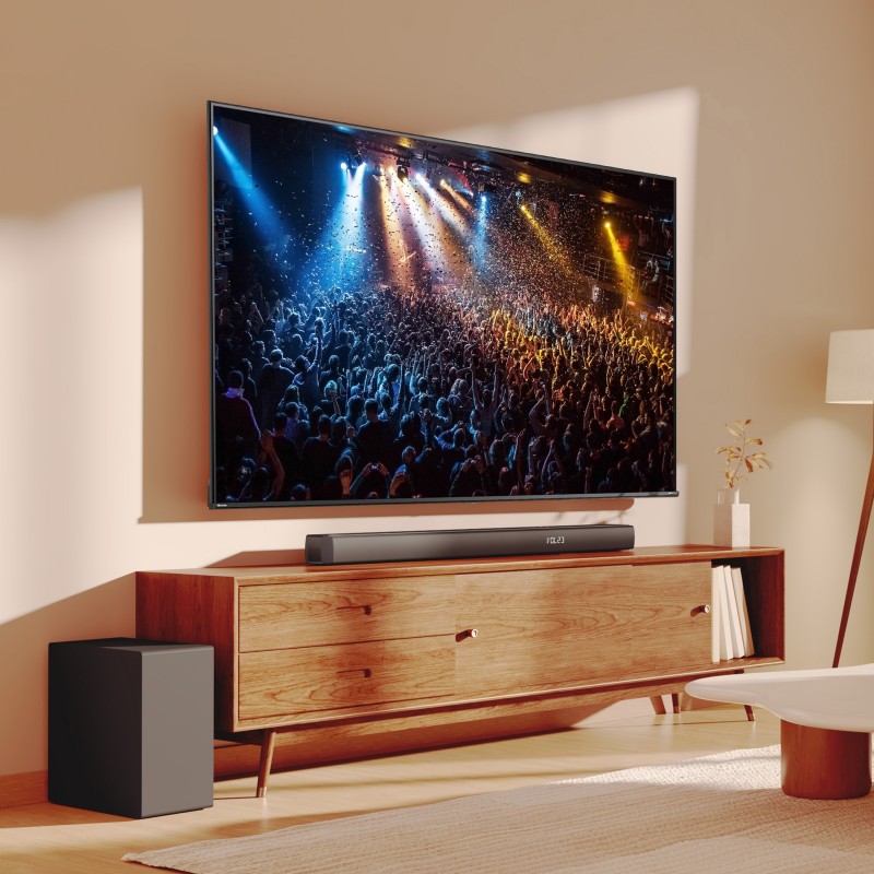 Hisense HS3100 altavoz soundbar Negro 3.1 canales 480 W