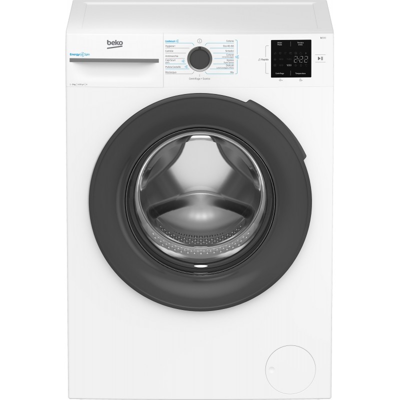 Beko b300 BMWU3941A Lavatrice EnergySpin 9kg, Classe A, 1400giri