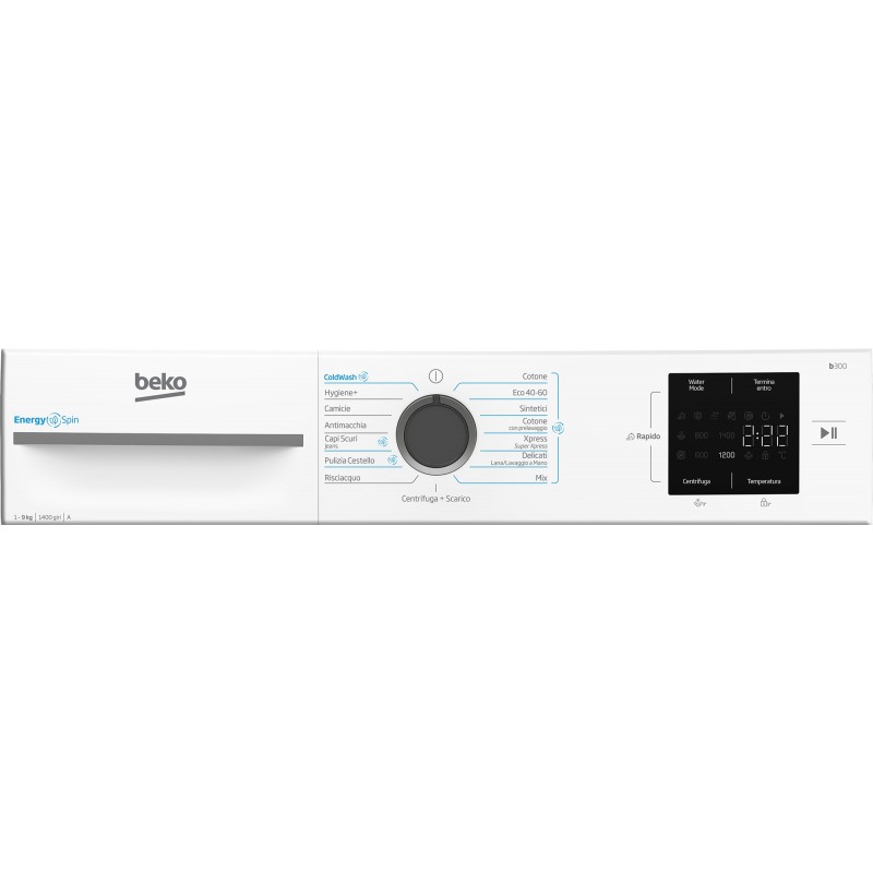 Beko b300 BMWU3941A lavadora Carga frontal 9 kg 1400 RPM Blanco