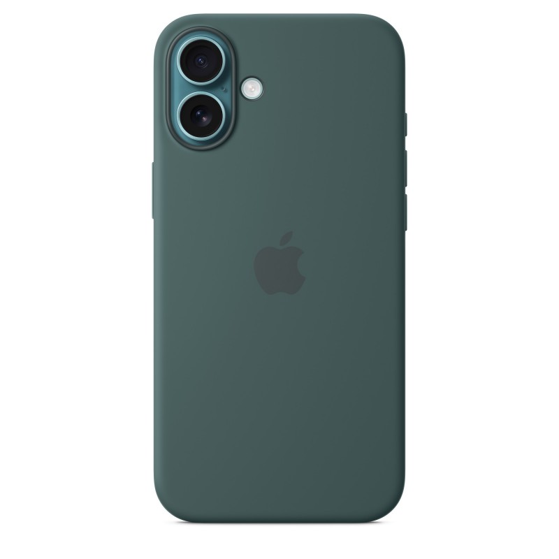 Apple Funda de silicona con MagSafe para el iPhone 16 Plus - Verde lago