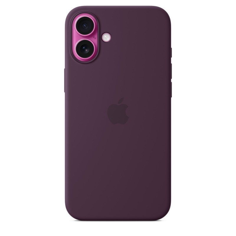 Apple iPhone 16 Plus Silicone Case with MagSafe - Plum