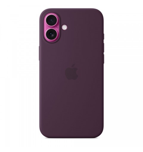 Apple iPhone 16 Plus Silicone Case with MagSafe - Plum