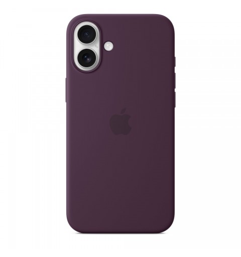 Apple Coque en silicone avec MagSafe pour iPhone 16 Plus - Prune