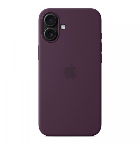 Apple Coque en silicone avec MagSafe pour iPhone 16 Plus - Prune