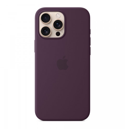 Apple iPhone 16 Pro Max Silicone Case with MagSafe - Plum