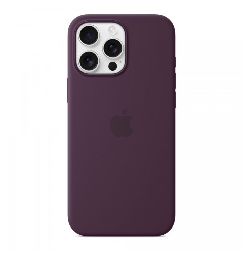 Apple iPhone 16 Pro Max Silicone Case with MagSafe - Plum