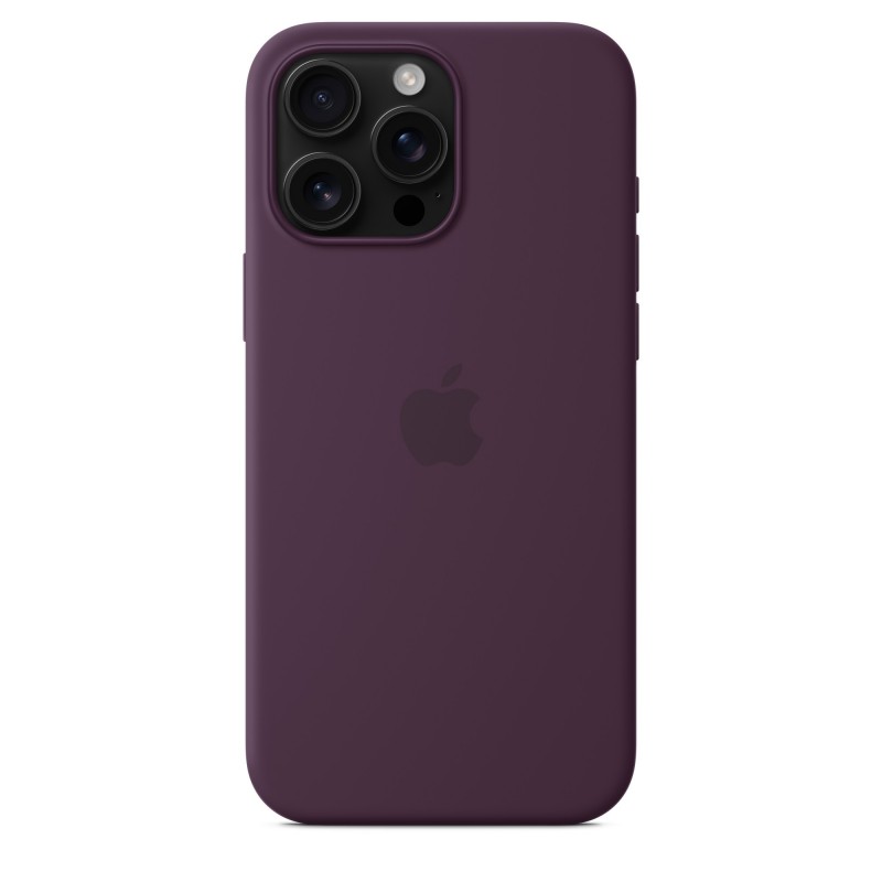 Apple iPhone 16 Pro Max Silicone Case with MagSafe - Plum