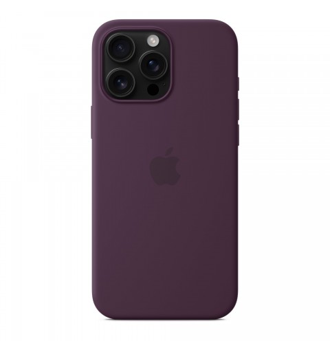 Apple iPhone 16 Pro Max Silicone Case with MagSafe - Plum