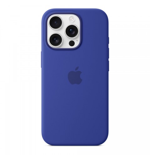 Apple iPhone 16 Pro Silikon Case mit MagSafe – Ultramarin