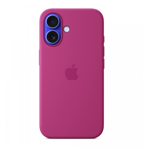 Apple Funda de silicona con MagSafe para el iPhone 16 - Fucsia