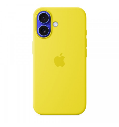 Apple Custodia MagSafe in silicone per iPhone 16 - Giallo carambola