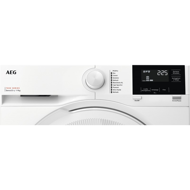 AEG Series 7000 TR7G93W asciugatrice Libera installazione Caricamento frontale 9 kg A+++ Bianco