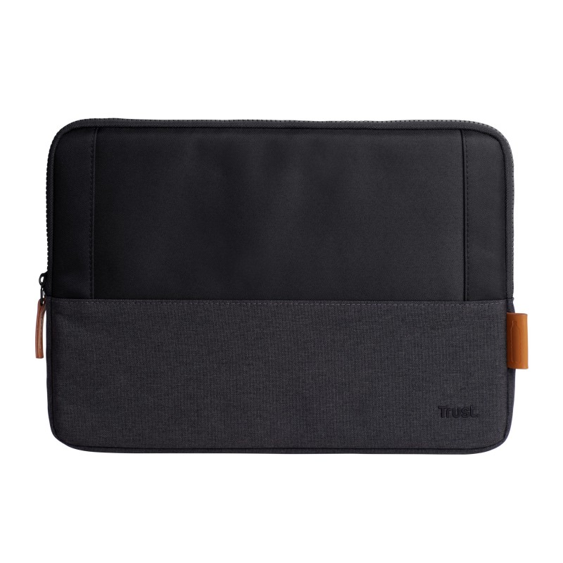 Trust Lisboa 33.8 cm (13.3") Sleeve case Black, Grey